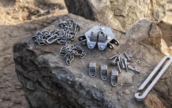 DIY Dreifuss mit Kette - Selbstbau Hängegrill - 3 Meter von BASALE